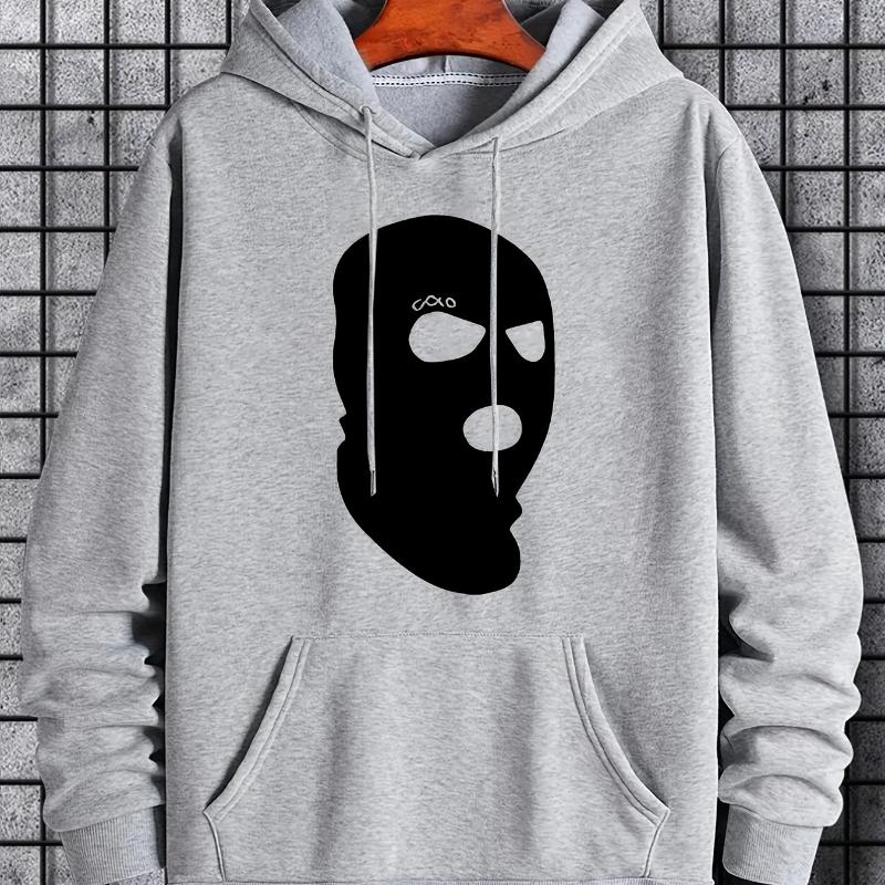 

Water-Resistant Coating & Breathable, Men s Hooded Sweatshirt, Great for Rainy Commutes XXL чёрный