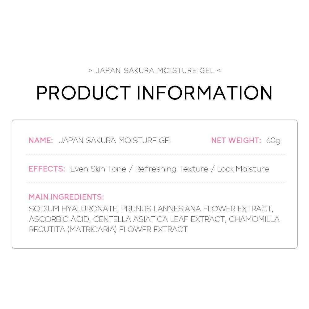 LAIKOU Cherry Blossom Hydrating Gel Cream Deeply Nourishes Skin, Repairs Dry and Rough, and Creates Hydrating and Elastic Muscles