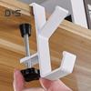 1/2/4/6Pcs Christmas Stocking Holders Rust-Proof Scratch-Resistant Adjustable Garland Hangers Fireplace Stocking Holders