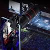 18/36/64X Telephoto Phone Lens with Phone Clip Phone Camera Lens with Tripod Zoom Cellphone Camera Lens for Android & iPhone