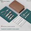 Luxury Men's Multifunctional Nail Clipper & Trimming Set