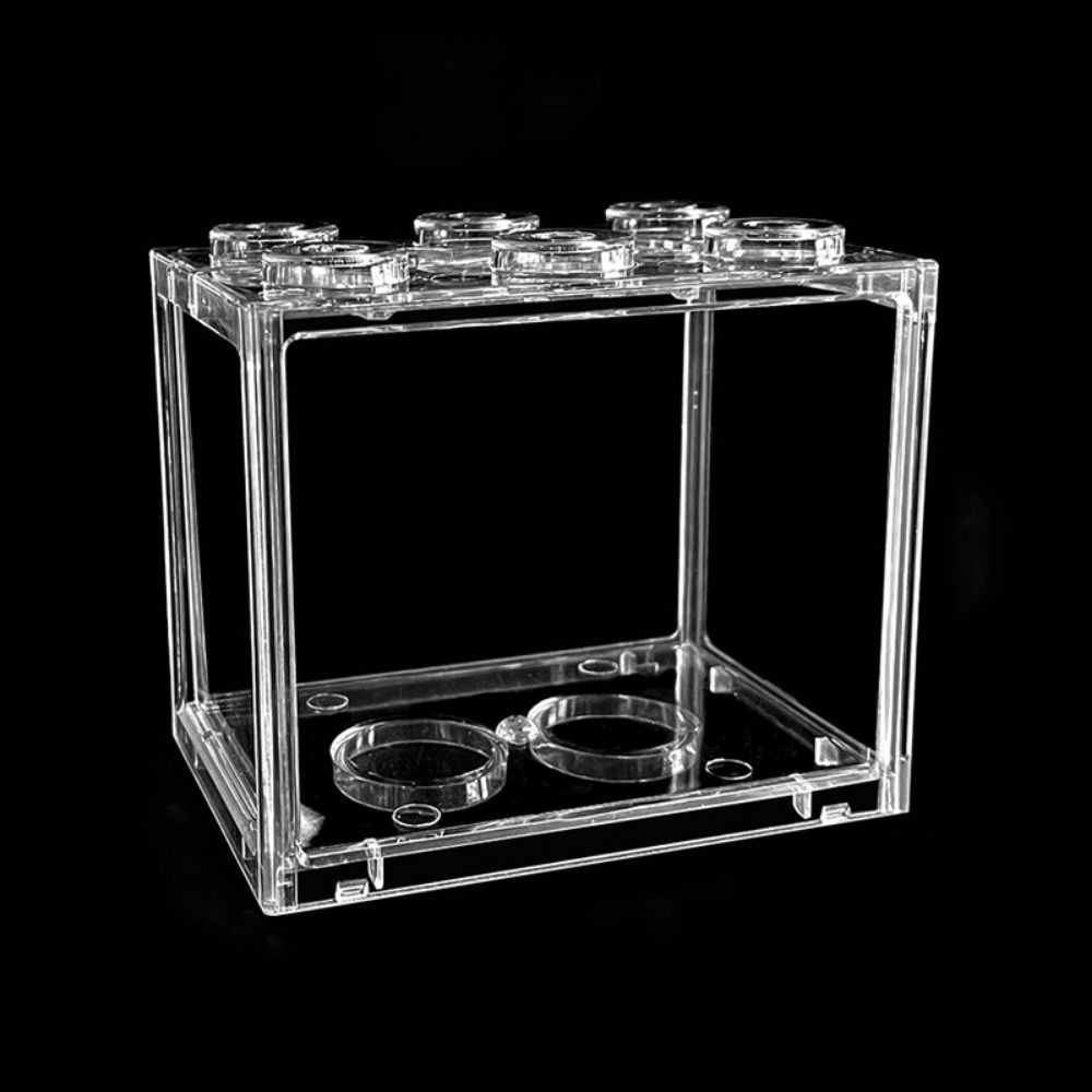 

Waterproof Fish Tank Candle Lamp Decorative Fish Tank Decorative Lamp Desk transparent-A