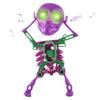 with Music Dancing and Swinging 3D Skull Toy with Lights Wind Up Skeletons New Dancing Skeleton