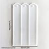 1Pc Rectangle Bookmark Silicone Mold Rectangle Bookmark Epoxy Resin Casting Molds For Diy Epoxy Resin Crafts Making Tools For Re
