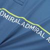 Admiral Golf Classic Line Logo Blue Gray Shirt, Men's,