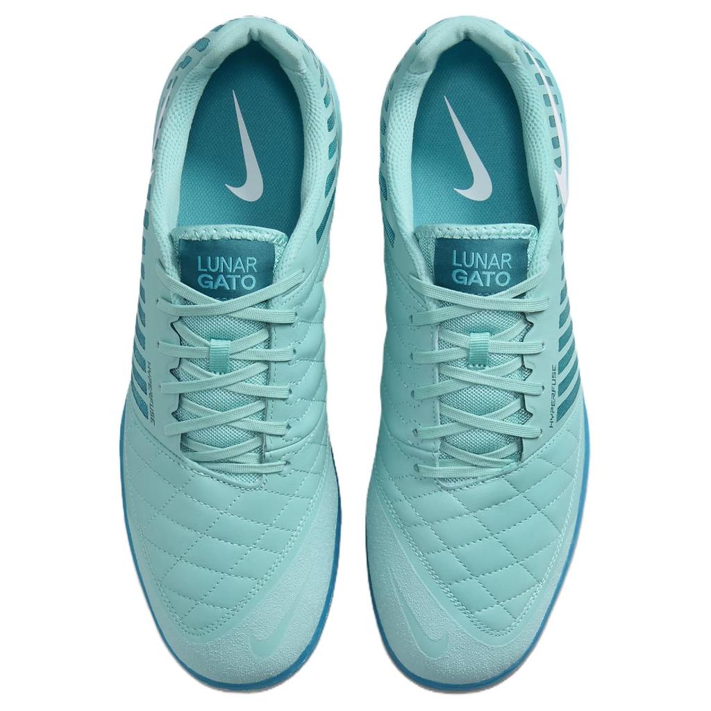 Nike Lunar Gato 2 IC Green Frost Men Sneakers Teal White 580456-303