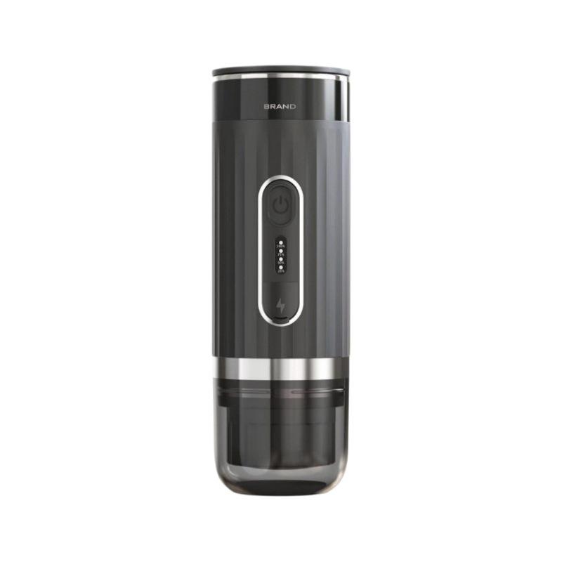 Portable Wireless Espresso Capsule Machine: Automatic Italian Design for Car and Outdoor Use