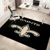 New Orleans Saints logo Print Area Rug - Soft,Washable Non-Slip Indoor Mat,Living Room,Home Office Decorative Rug