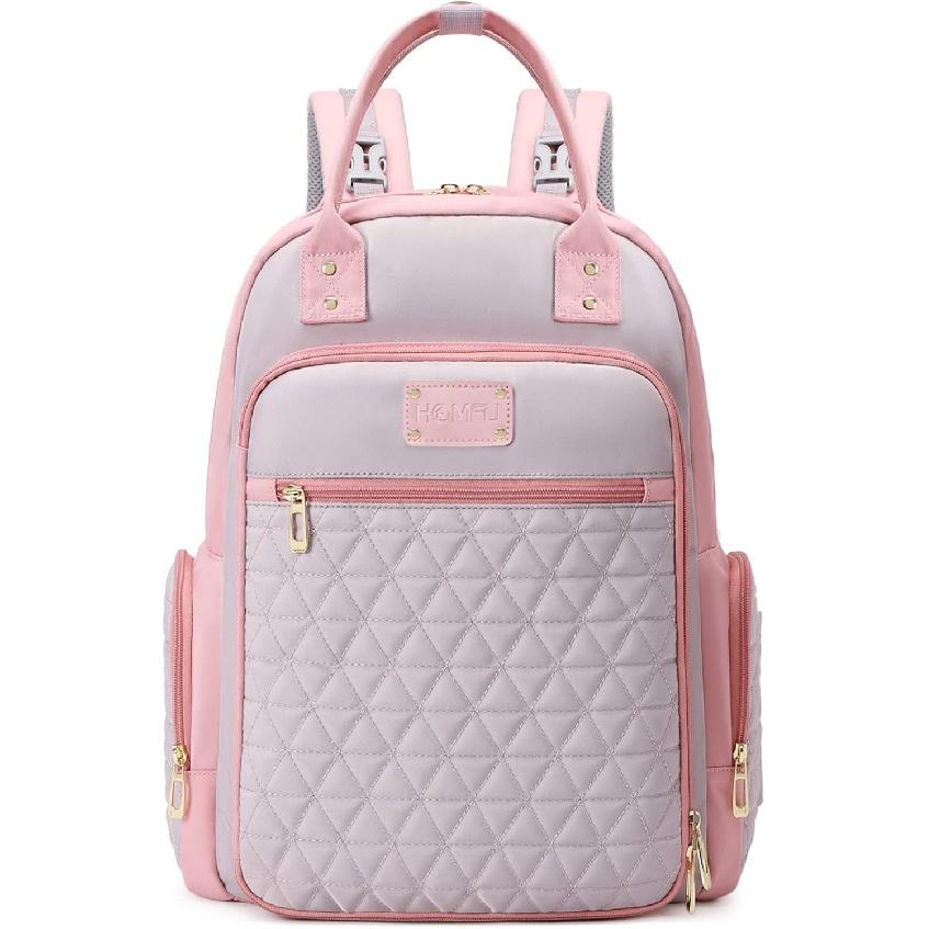 Diaper Bag Backpack Pink Baby Show Gifts For Girl Newborn Must Haves For Hospital