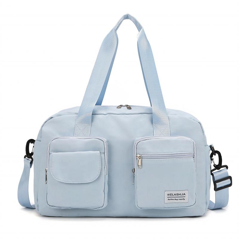 The New Wet and Dry Separation Sports Fitness Bag Goes Out for Short Trips, Multi-pocket Portable Travel, Including Paper