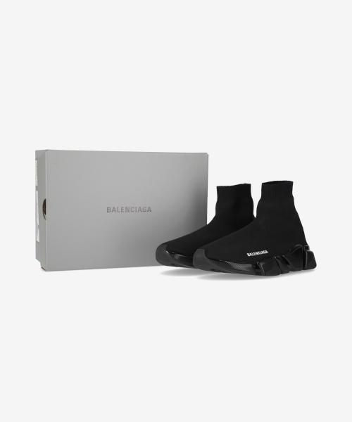 Balenciaga Baskets Speed 2.0 en Tricot Recyclé - Noir 617196W2DC31000SS25