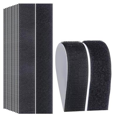 5 ks / 10 cm Magická lepící páska Samolepicí Extra silná Oboustranně lepící s lepícím polštářkem Nadýchaný suchý zip