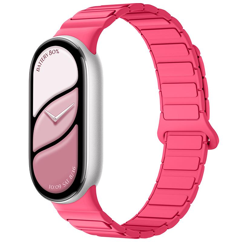 

Magnetic Loop Wirstband For Mi Band 10 Strap Silicone Sport Watchband For Xiaomi Mi Band 10 9 8 NFC Band Bracelet Accessories for miband 10 10nfc