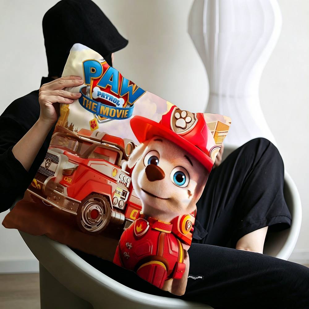 Hot Dogs PPaws PPatrolS Pillowcase toon Gift Cushion Cover Bedroom Home Sofa Chair Seat Decor pillow case