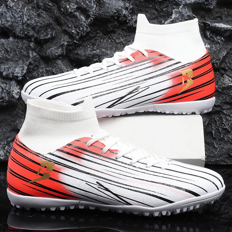 2024 Pánské fotbalové boty velké ultralehké kopačky Chlapecké tenisky Protiskluzové AG/TF Kopačky Kotníkové boty Unisex