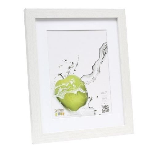 Cadre Photo - DEKNUDT FRAMES - S66KF1-P1-13.0X18.0 - Bois/MDF Blanc - 21x15,9 Cm - Rectangulaire