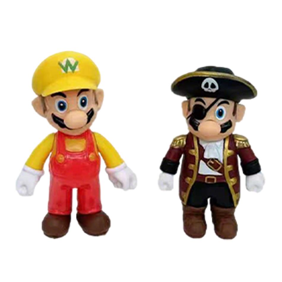 Super Mario Action Figures 12Pcs Set 10cm Movable Joints Anime Figurines Kids Toys Birthday Christmas Gifts for Boys