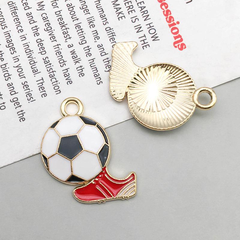 Korean Style Soccer World Cup Jersey Keychain & DIY Bracelet Pendant