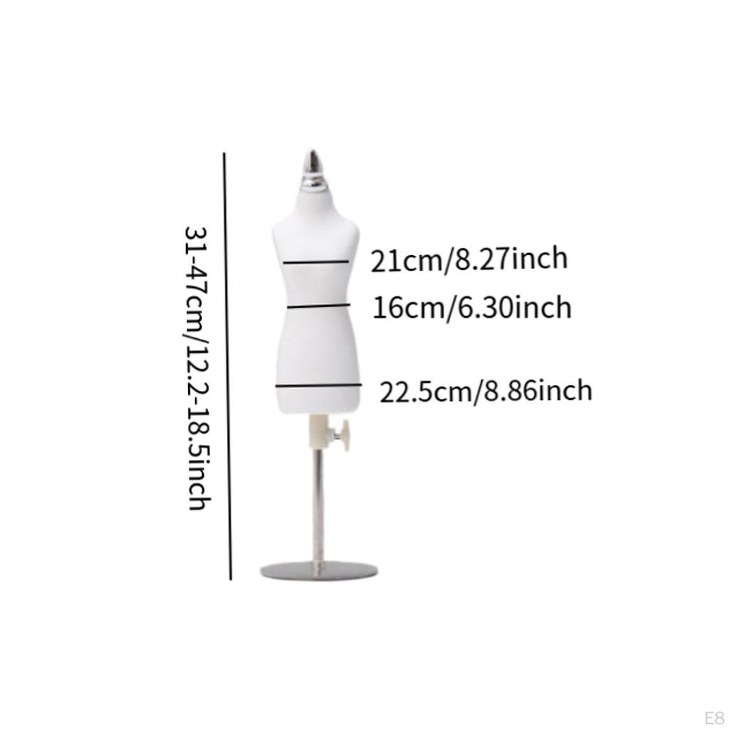 Doll Dress Form Display Mannequin for Costume Design Tailor Stand