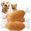 Puppy Dog Plush Squeaky Toy Dogs Chew Toy Cute Funny Bone Carrot Pet Toys Chewers Cat Pet Products Puppy Accessories Pet Items