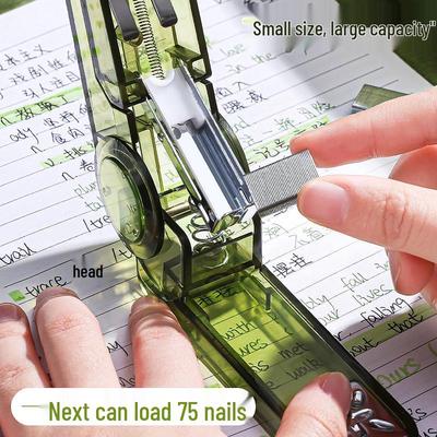 Kaba Bear 360° Rotatable Stapler for Students & Office, Portable High-Value Stapler