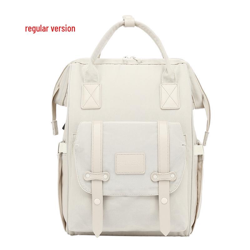 

2025 Macaron Color Multi-Function Mummy Backpack - Large Capacity for Mom and Baby Outings