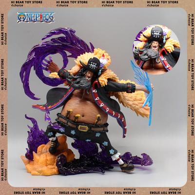 One Piece Anime Figur Blackbeard Marshall Figuren Actionfigur 21cm Gk PVC Statue Modell Sammlung Schreibtischdekoration Kindergeschenk