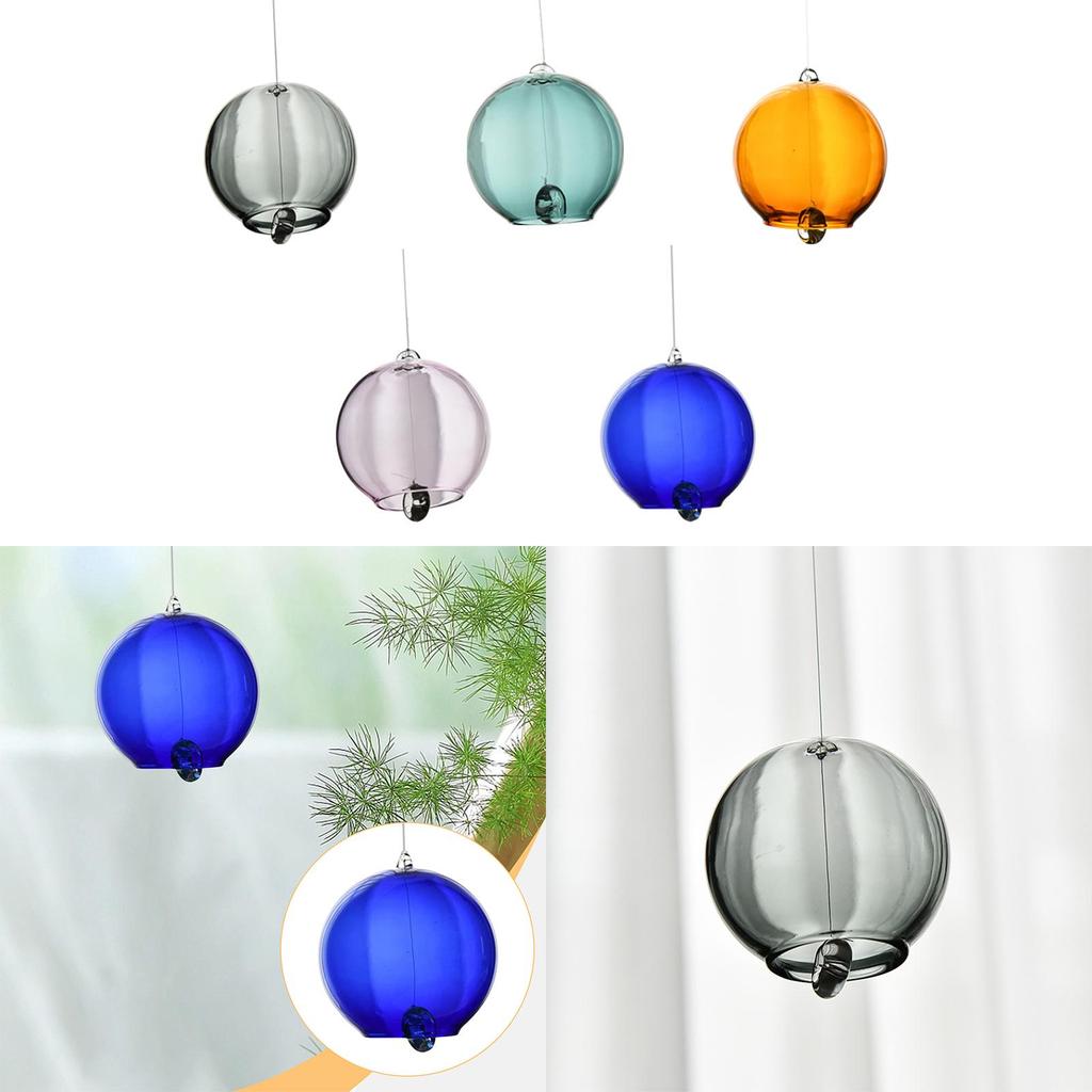 Traditional borosilicate glass bell decoration for indoor and outdoor use,