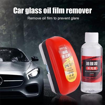Araba Camı Yağ Filmi Temizleyici Otomotiv Camı Süngeri Temizleme Fırçası Ön İç Ön Cam Camı Yağ Filmi Temizleyici Araba Temizliği İçin