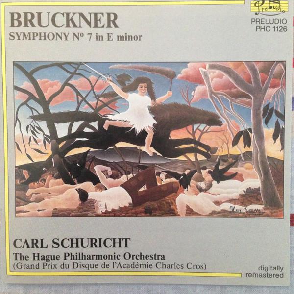 

CD BRUCKNER CARL SCHURICHT THE HAGUE Symphony No7 PHC1126 Preludio 1987 Japan Classical Used