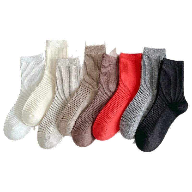 Women's Mid-calf Socks, Autumn and Winter Fleece and Thickened Pile Socks, Warm and Soft Winter Sleep Socks
