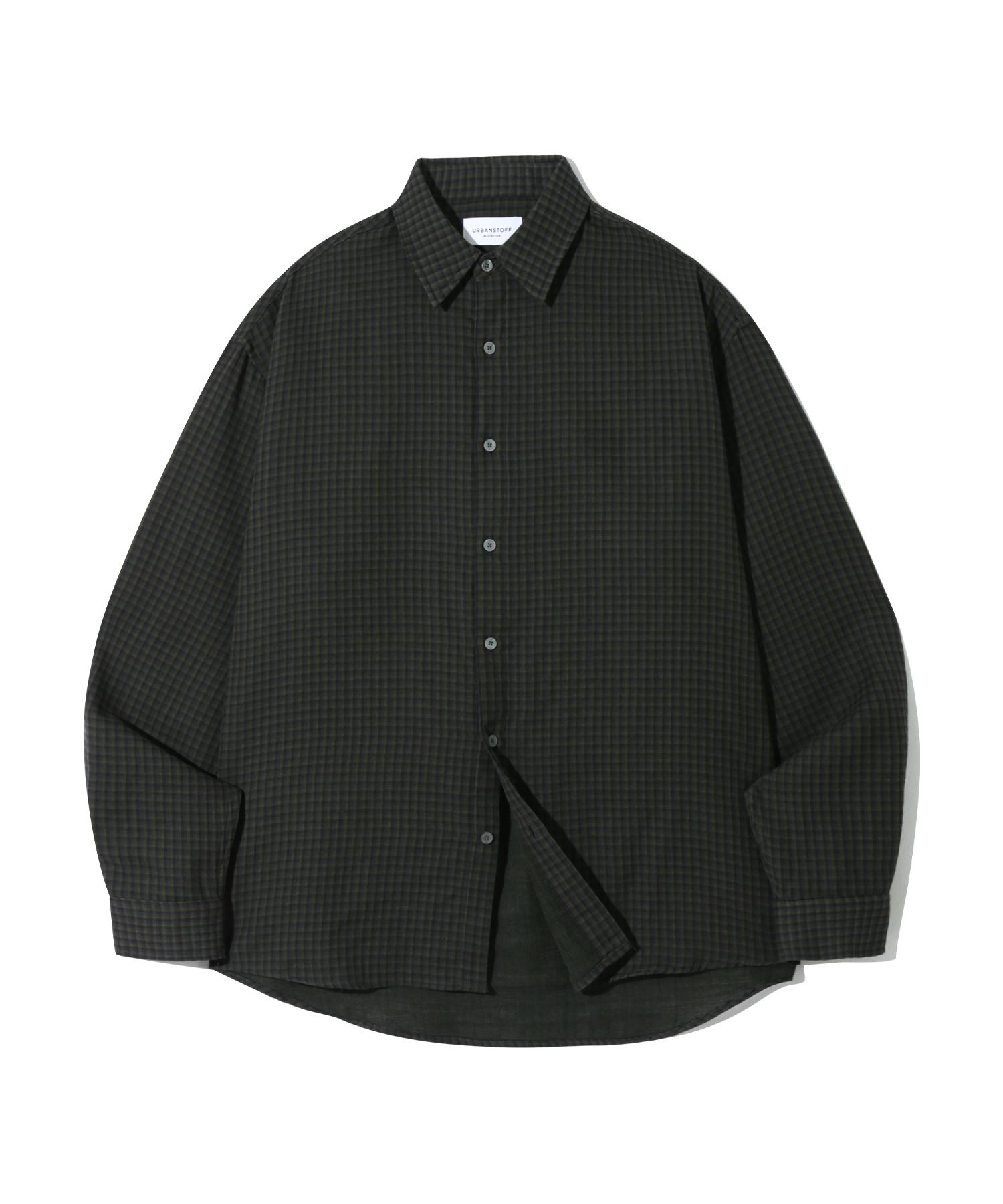 Двухслойная хлопковая рубашка Urban Staff (оливковый) Olive/M