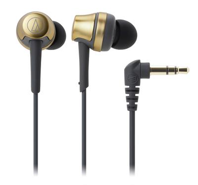 Audio-Technica ATH-CKR50 GD Wired In-Ear Earphones, SoundReality, Black