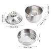 Detachable Outer Shell Food Container Large Capacity Lunch Bowl Ramen Soup Bowl  Picnic