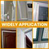 Window Weather Sealing Tape Window Isolation Tape for Winter Block Draft Cold Air Dust Rain Seal Gap No Residue Home