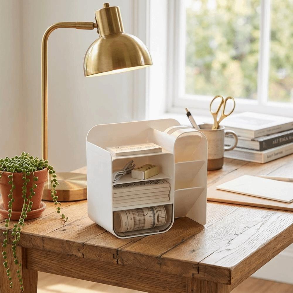 Thickened Multi-Functional Pen Bucket Multi-Layer Cosmetics Storage Box Makeup Jewelry