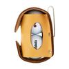 Tabata Golf Ball Case Ball Pouch 2 Pieces Genuine Leather Golf Round Supplies Genuine Leather Ball Holder Blue GV0884 BL