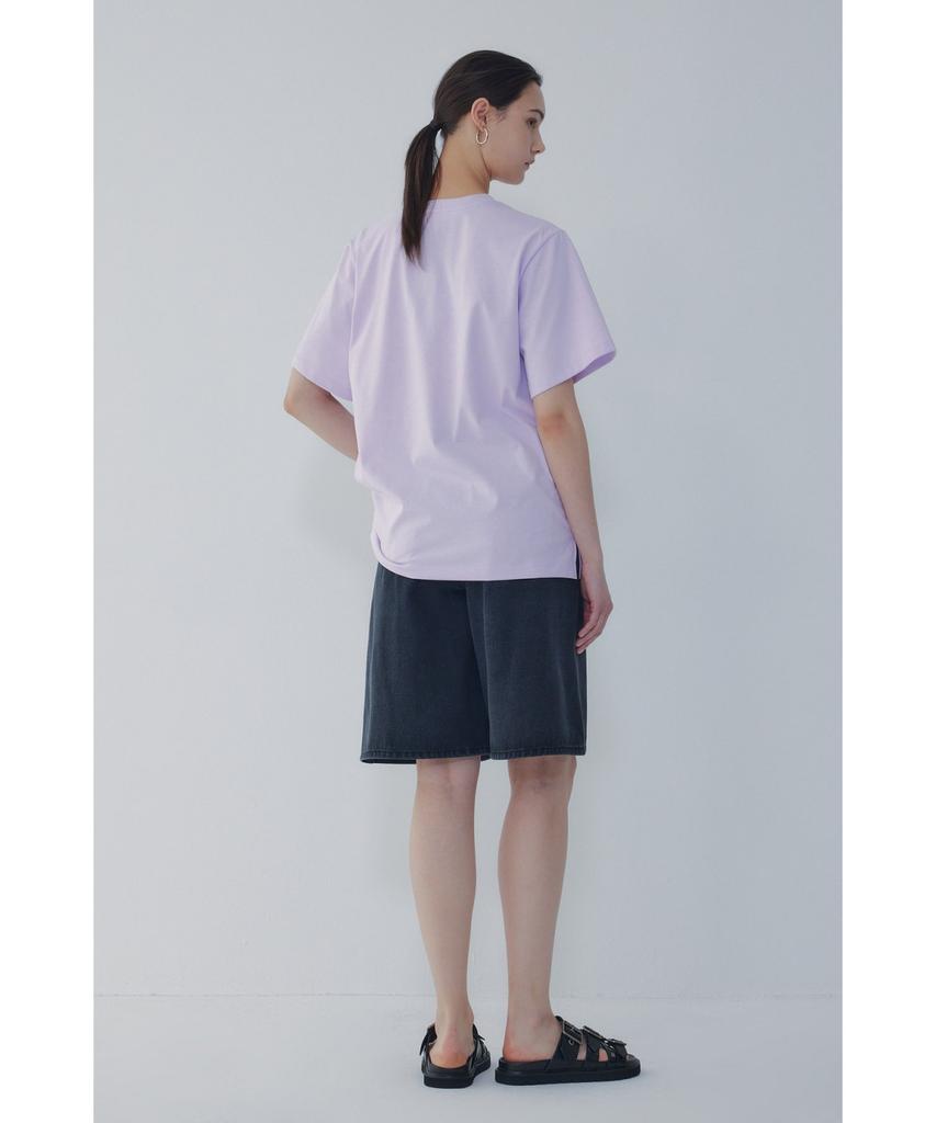 Bobeu Flopy Print Regular Fit T-Shirt_Violet 7156240006