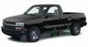 Chevy Silverado 1999-2006 - Хром защитные боковые накладки на двери