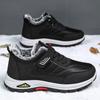 Winter Cotton Shoes Middle-aged and Elderly Velvet Walking Shoes Cold-proof and Warm Elderly Cotton Boots Private Gift Shoes Men's Shoes Snow Boots