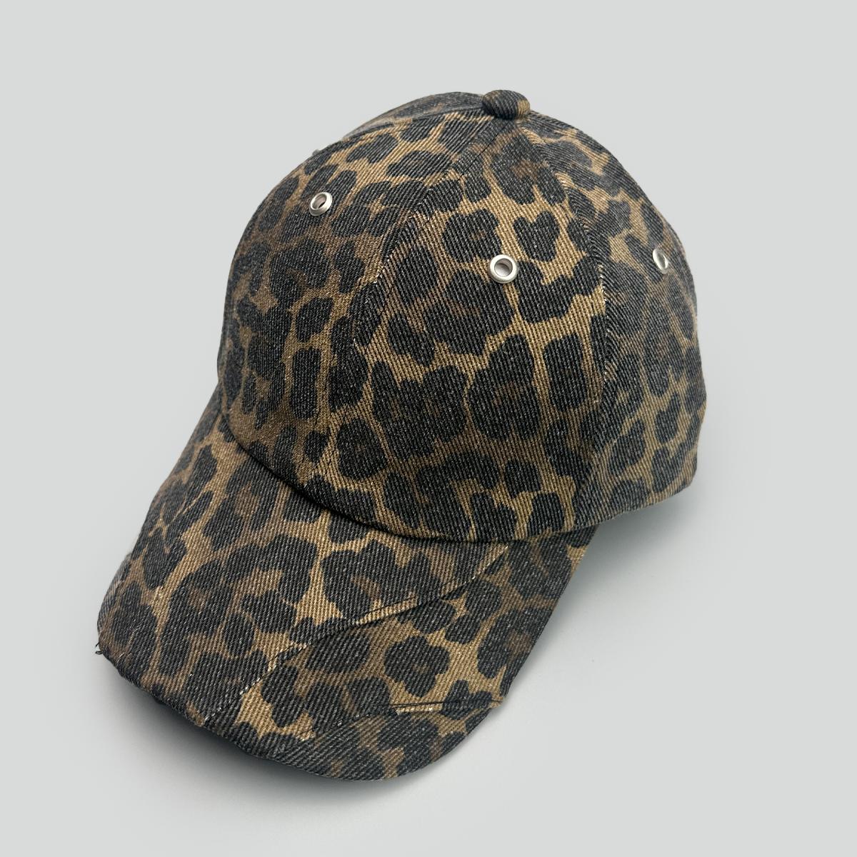 

High-Quality Leopard Print Camouflage Baseball Hats New Men Women Sunshade Simple Versatile Personal Fashion Niche Peaked Caps 52-60cm