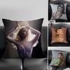 AAriana GrandeE Singer Cushion Cover Pillowcase Ultra Soft Skin Friendly Fabric Cloud Like Comfort Concealed Zipper