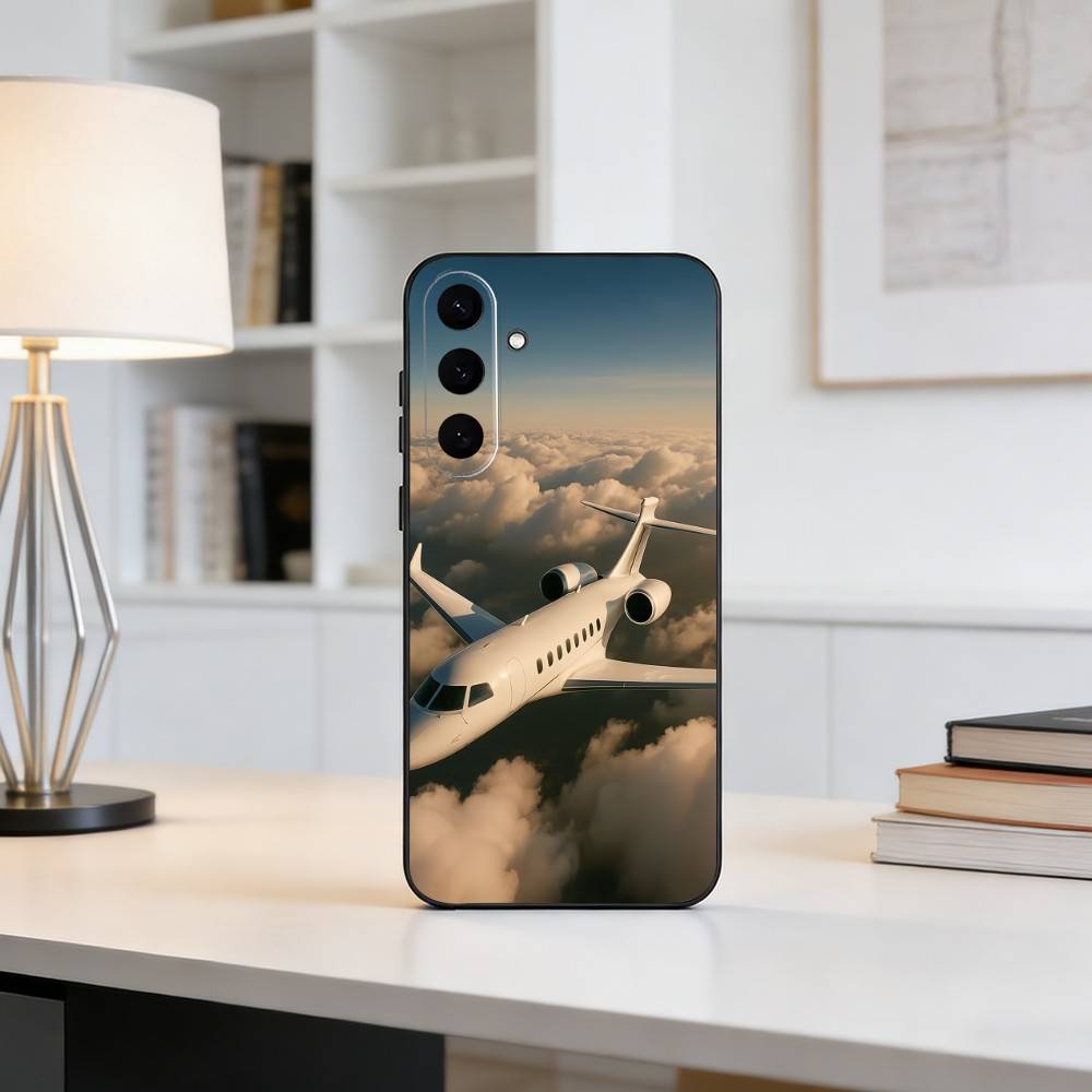 Airplane Plane  Phone Case For Samsung Galaxy A73,A72,A71,A70,A52,A51 Others Soft Black Cover