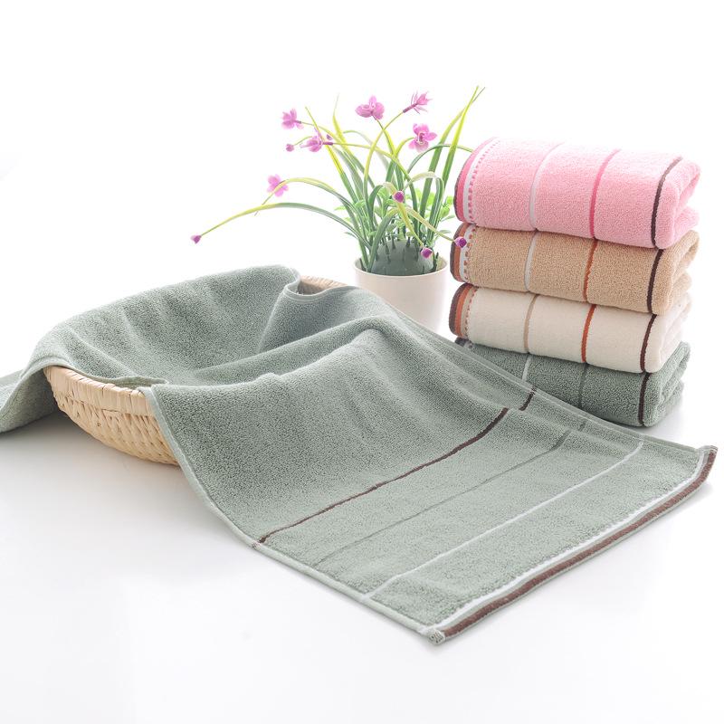 Soft, Absorbent Cotton Face Towel: Ideal for Men & Women, Embroidered Logo, Perfect for Adults