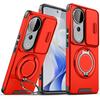For Vivo V40 Pro Case Vivo V40 Cover Vivo V40 Pro Magnetic Ring Armor Slide Camera Lens Case Magsafe Wireless Charge Cover
