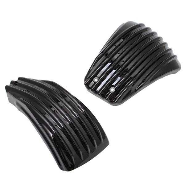 Battery Cover Pair for 18-20 Harley Softail Street Bob FXBB/FXBBS