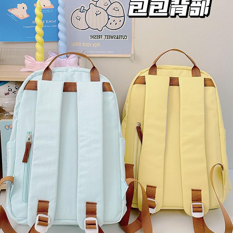 School Bag Korean New Niche Design Backpack Large Capacity Student High Value Versatile School Bag Outdoor Travel Backpack