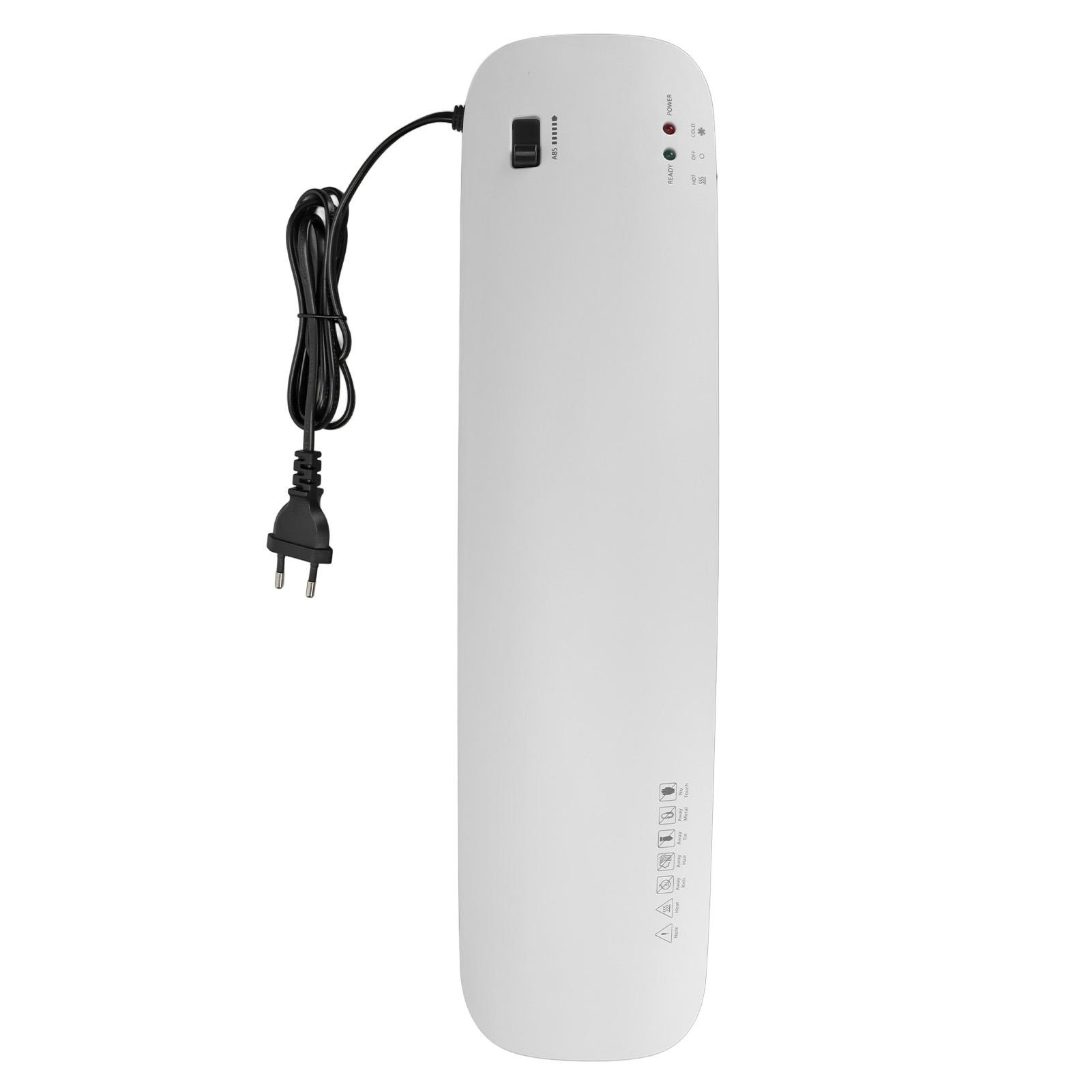 

Ламинатор 12,6-дюймовый A3 термальный ламинатор с настройкой горячего/холодного режима для домашнего офиса школы ЕС EU Plug