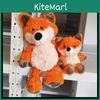 Entzückendes Cartoon-Orangenfuchs-Stofftier für Kinder, ideales Geburtstagsgeschenk für Tierliebhaber