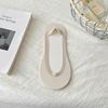 Women'S Summer Ice Silk Invisible Socks With Cotton Soles Are Non-Slip And Non-Dropping Heels Socks Thin High Heels Socks Are Black